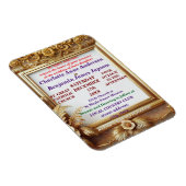 3Dゴールデンフローラ植物体 マグネット (右側)