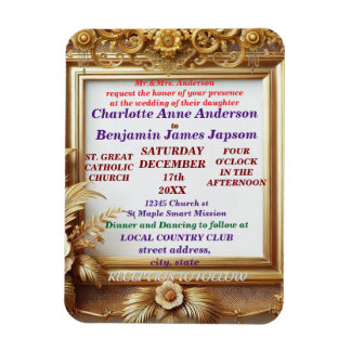 3Dゴールデンフローラ植物体 マグネット