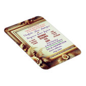 3Dゴールデンフローラ植物体 マグネット (右側)