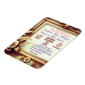 3Dゴールデンフローラ植物体 マグネット (左側)