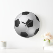 3Dサッカーボール – サッカーの時間！ ラージ壁時計 (ホーム)