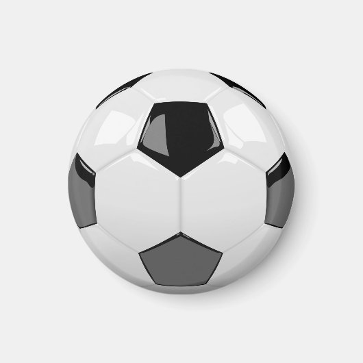 3Dサッカーボール マグネット (正面)