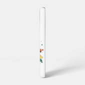 3dサマー文字 samsung galaxyケース (左側面)