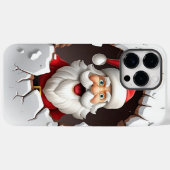 3Dサンタクリスマス Case-Mate iPhoneケース (裏面 (横))