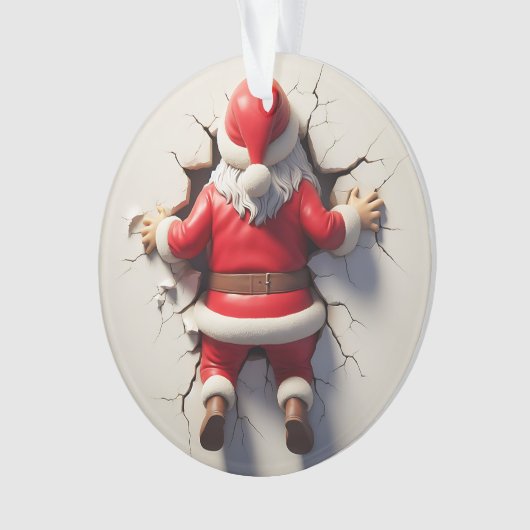 3Dサンタクロース オーナメント (正面)