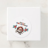 3Dサンタメリークリスマスラベル フェイバータグ (インサイチュ)