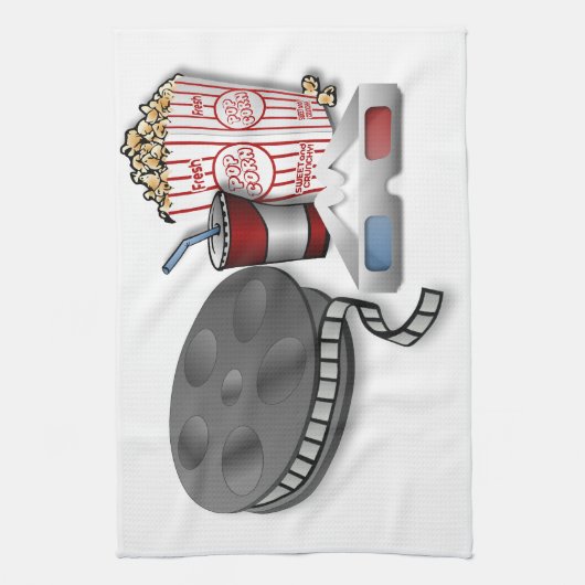 3Dシネマ キッチンタオル (縦)