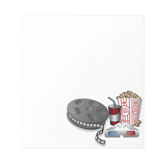 3Dシネマ ノートパッド (正面)