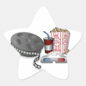 3Dシネマ 星シール (正面)