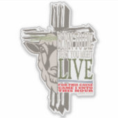 3Dシャドウクロス犠牲ラム生まれダイ シール (正面)