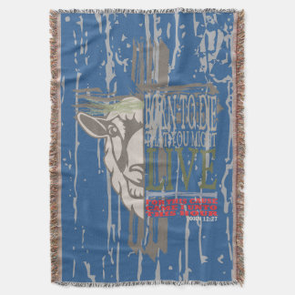 3Dシャドウクロス犠牲ラム生まれダイ スローブランケット