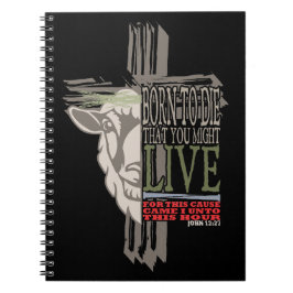 3Dシャドウクロス犠牲ラム生まれダイ ノートブック