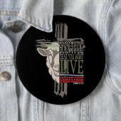 3Dシャドウクロス犠牲ラム生まれダイ 缶バッジ (インサイチュ)