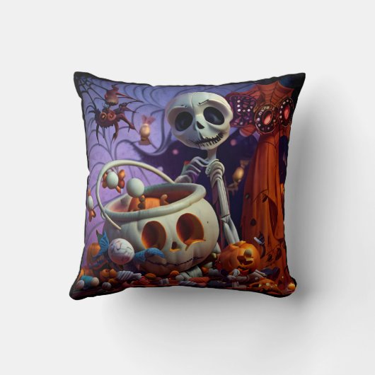 3Dシュガースカル クッション (裏面)