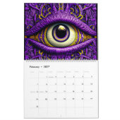 3Dシリーズ カレンダー (2月 2027)