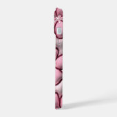 3Dジェリーパステルピンク桜の花Phone Case iPhone 15ケース (左側面)