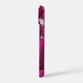 3Dジェリーピンクラブハートエステティックフォンケース iPhone 15ケース (左側面)