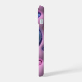 3Dジェリーラージラブハート電話ケース iPhone 15ケース (左側面)