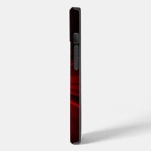 3Dスカル白熱［赤熱］光を放つFire Case-Mate iPhoneケース (裏面 / 左)