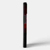 3Dスカル白熱［赤熱］光を放つFire Case-Mate iPhoneケース (裏面 / 右)