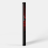 3Dスカル白熱［赤熱］光を放つFire iPhoneケース (右側面)