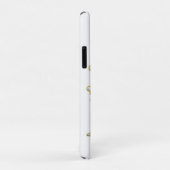 **3Dスケルトンのサンタパーティー – 面白いスケルトン Case-Mate iPhoneケース (裏面/右)