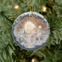 3Dスタイルウィンタースノーケーブクリスマスホリデー