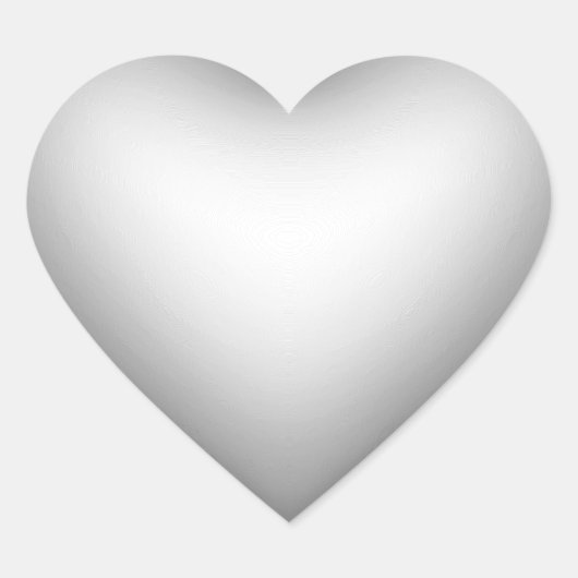 3Dスタイルハート記号の影 ハートシール (正面)
