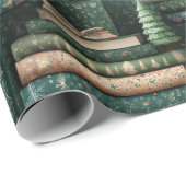 3Dスタイルブックラッピング紙 ラッピングペーパー (ロールコーナー)