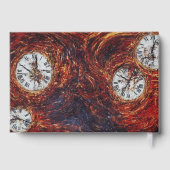 3Dスタイル油彩画 ゲストブック (裏面)