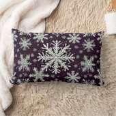 3dスノーフレーク ランバークッション (ブランケット)