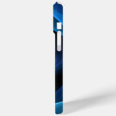 3Dスパイラルブルーモダンカラー抽象芸術フラクタル Case-Mate iPhoneケース (裏面 / 左)