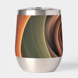 3Dスパイラル抽象芸術暖色モダンフラクタル芸術