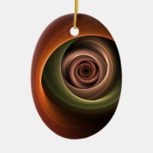 3Dスパイラル抽象芸術暖色モダンフラクタル芸術