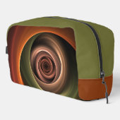 3Dスパイラル抽象芸術暖色モダンフラクタル芸術 ドップキット (右コーナー)