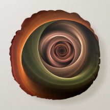 3Dスパイラル抽象芸術暖色モダンフラクタル芸術