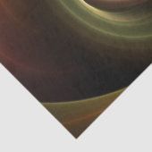 3Dスパイラル抽象芸術暖色モダンフラクタル芸術 薄葉紙 (詳細)