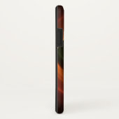 3Dスパイラル抽象芸術暖色モダンフラクタル芸術 Case-Mate iPhoneケース (裏面/右)