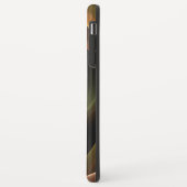 3Dスパイラル抽象芸術暖色モダンフラクタル芸術 Case-Mate iPhoneケース (裏面/左)