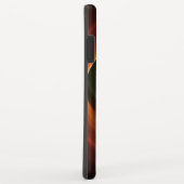 3Dスパイラル抽象芸術暖色モダンフラクタル芸術 Case-Mate iPhoneケース (裏面/右)