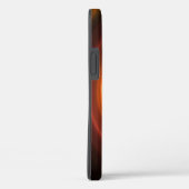 3Dスパイラル抽象芸術暖色モダンフラクタル芸術 Case-Mate iPhoneケース (裏面 / 右)