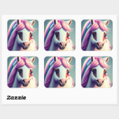 3Dスピリットポニー2 スクエアシール (シート)