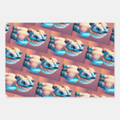 3Dスピリットポニー3 ラッピングペーパーシート (正面2)