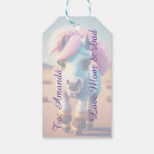 3Dスピリットポニー4 ギフトタグ (裏面)