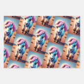 3Dスピリットポニー4 ラッピングペーパーシート (正面3)