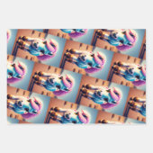 3Dスピリットポニー4 ラッピングペーパーシート (正面2)