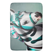 3Dスピリットポニー7 バスマット (正面縦)