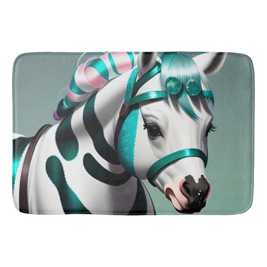 3Dスピリットポニー7 バスマット (正面)