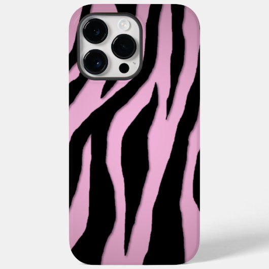 3Dゼブラポップ・アートのー Case-Mate iPhoneケース (裏面)