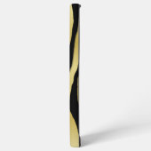 3Dゼブラポップ・アートのー SAMSUNG GALAXYケース (左側面)